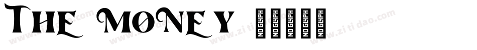 the money字体转换